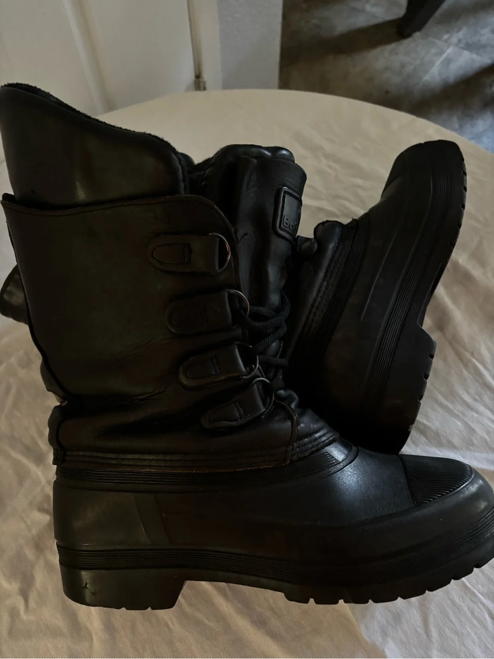 Baffin Men’s Insulated Wool Lined  Lace-Up Winter Boots